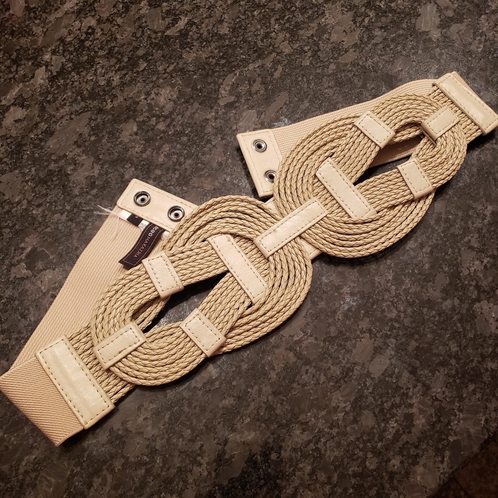 BCBG Tan  Belt